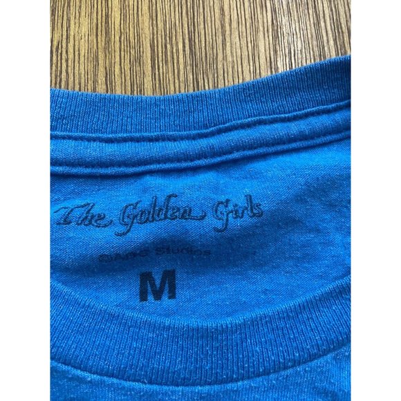 The Golden Girls Stay Golden Blue Graphic Crew Neck Tee Medium - Picture 3 of 7